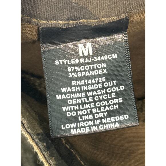 American Bazi Camo Cargo Pants Womens Size Medium Camouflage Military Jogger - Picture 3 of 8